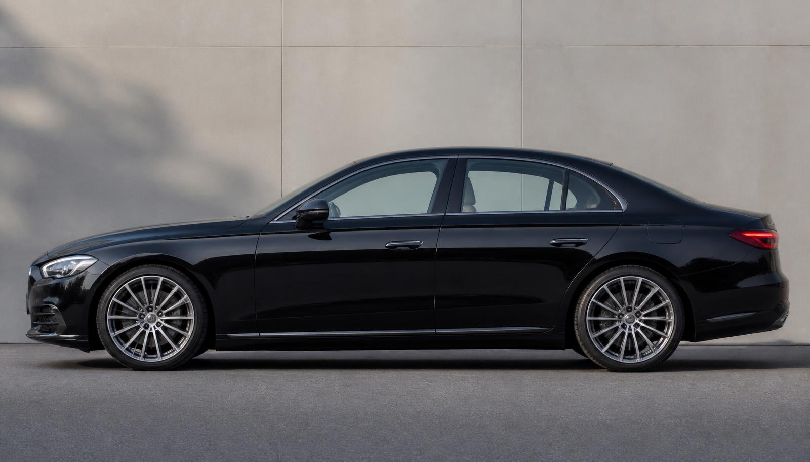 Premium sedan used to preview window tint shades